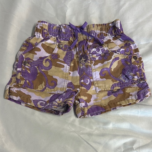 The Children's Place - Purple and Brown Shorts - Picture 1 of 4